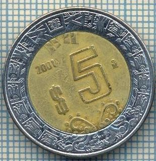 2721 MONEDA - MEXIC - 5 PESOS - anul 2001 -starea care se vede foto