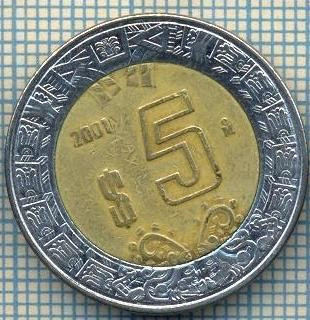 2721 MONEDA - MEXIC - 5 PESOS - anul 2001 -starea care se vede