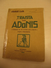 TRAISTA LUI ADONIS- GEORGE CAIR //1916 foto