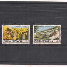 No(02)timbre-Romania 1987-L.P.1191- APICULTURA-serie deparaiata