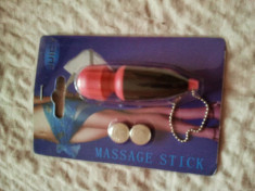 Mini stick pentru masaj cu vibratii (mini vibrator clitoridian) foto