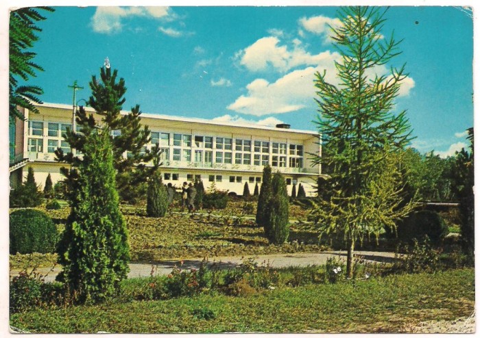 carte postala(marca fixa) -AMARA-vedere din statiune