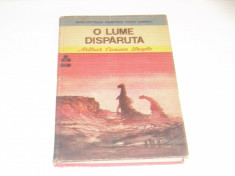 ARTHUR CONAN DOYLE - O LUME DISPARUTA foto