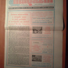 ziarul magazin 4 noiembrie 1989 (marete ctitorii ale epocii nicolae ceausescu )