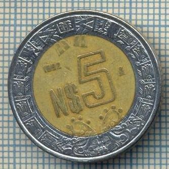 2719 MONEDA - MEXIC - 5 NUEVOS PESOS - anul 1992 -starea care se vede foto