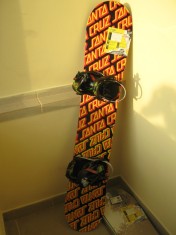 Snowboard Santa Cruz Strip cu legaturi Santa Cruz Magma foto