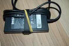 ALIMENTATOR / INCARCATOR ORIGINAL DELL SLIM 19.5V 3.34A 65W PA-2E FAMILY MODELL: FA65NE1-00 P/N TN800 MUFA CU PINI foto