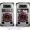 SISTEM COMPLET KARAOKE-BOXE AMPLIFICATE/ACTIVE 150 WATT P.M.P.O ,CITITOR MP3 INCLUS+SET MICROFOANE BONUS!