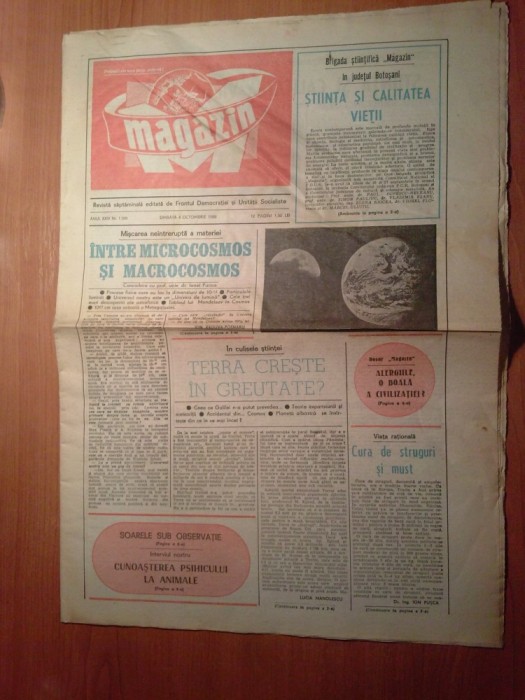 ziarul magazin 4 octombrie 1980