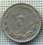 2794 MONEDA - REPUBLICA ARGENTINA - 5 CENTAVOS - anul 1929 -starea care se vede