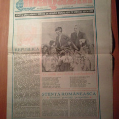ziarul magazin 28 decembrie 1988 ( 41 de ani de la infintarea republicii )