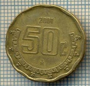 2756 MONEDA - MEXIC - 50 CENTAVOS - anul 2001 -starea care se vede foto