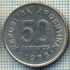 2785 MONEDA - REPUBLICA ARGENTINA - 50 CENTAVOS - anul 1956 -starea care se vede