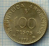 2770 MONEDA - REPUBLICA ARGENTINA - 100 PESOS - anul 1979 -starea care se vede