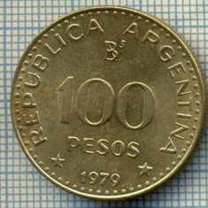 2770 MONEDA - REPUBLICA ARGENTINA - 100 PESOS - anul 1979 -starea care se vede