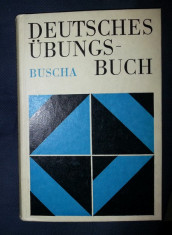 Buscha DEUTSCHES UBUNGSBUCH Leipzig 1985 cartonata foto