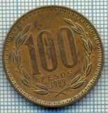 2805 MONEDA - CHILE - 100 PESOS - anul 1989 -starea care se vede