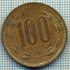 2805 MONEDA - CHILE - 100 PESOS - anul 1989 -starea care se vede