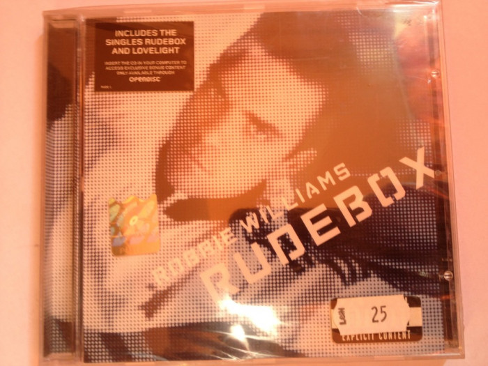 ROBBIE WILLIAMS - RUDE BOX (2006/EMI MUSIC) -gen :POP - CD NOU/SIGILAT