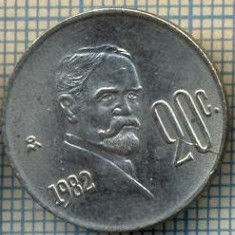 2740 MONEDA - MEXIC - 20 CENTAVOS - anul 1982 -starea care se vede