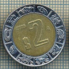 2736 MONEDA - MEXIC - 2 PESOS - anul 2005 -starea care se vede