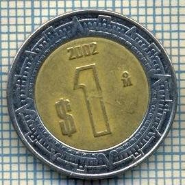2752 MONEDA - MEXIC - 1 PESO - anul 2002 -starea care se vede foto