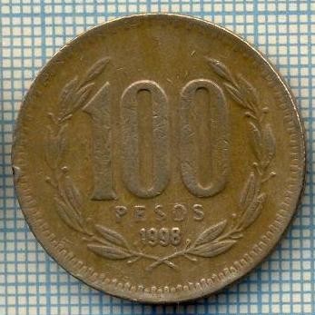 2803 MONEDA - CHILE - 100 PESOS - anul 1998 -starea care se vede foto