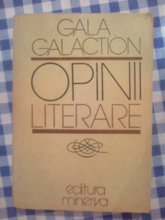 h0 Opinii Literare - Gala Galaction