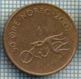 2860 MONEDA - NORVEGIA - 50 ORE - anul 2007 -starea care se vede