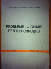 PROBLEME DE CHIMIE PENTRU CONCURS - Marius Andruh, Razvan Cimpoia foto