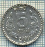 2836 MONEDA - INDIA - 5 RUPEES - anul 2000 -starea care se vede