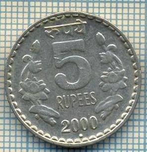 2836 MONEDA - INDIA - 5 RUPEES - anul 2000 -starea care se vede foto