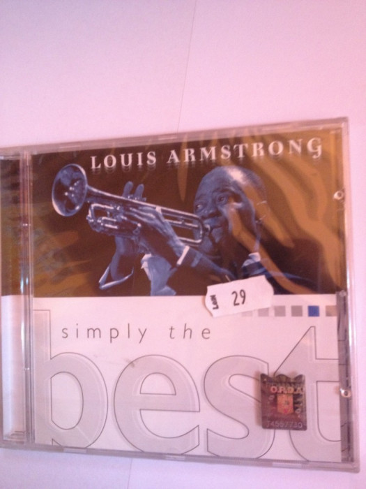 LOUIS ARMSTRONG - SIMPLY THE BEST( 2000/SONY REC/GERMANY) -JAZZ - cd nou/sigilat