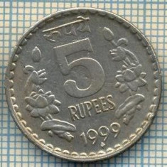 2835 MONEDA - INDIA - 5 RUPEES - anul 1999 -starea care se vede