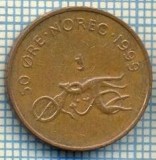 2859 MONEDA - NORVEGIA - 50 ORE - anul 1999 -starea care se vede