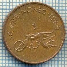 2859 MONEDA - NORVEGIA - 50 ORE - anul 1999 -starea care se vede