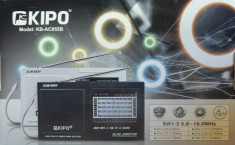 Radio portabil ultra slim KIPO KB-AC855 foto