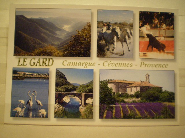 FRANTA - LE GARD - CAMARGUE , CEVENNES , PROVENCE - NECIRCULATA.