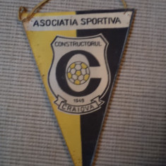 Fanion Asociatia Sportiva Constructorul Craiova 1949 RSR echipa club sport hobby