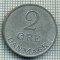 2928 MONEDA - DANEMARCA - 2 ORE - anul 1963 -starea care se vede