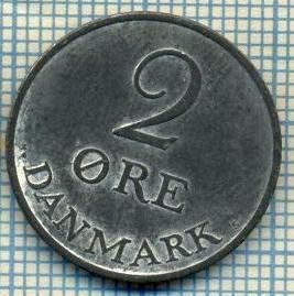 2926 MONEDA - DANEMARCA - 2 ORE - anul 1955 -starea care se vede foto