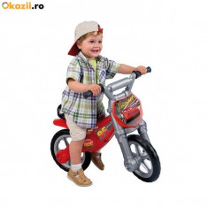 MOTOCICLETA FARA PEDALE - Disney Cars - Marca FEBER - Speed Bike Cars foto