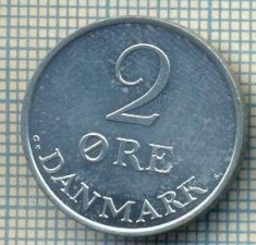 2954 MONEDA - DANEMARCA - 2 ORE - anul 1971 -starea care se vede