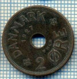 2891 MONEDA - DANEMARCA - 2 ORE - anul 1927 -starea care se vede foto