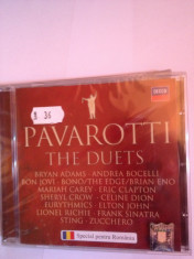 LUCIANO PAVAROTTI - THE DUETS (2008/ DECCA REC /GERMANY ) - CD NOU/SIGILAT foto