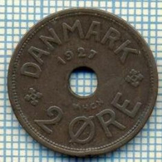 2893 MONEDA - DANEMARCA - 2 ORE - anul 1927 -starea care se vede