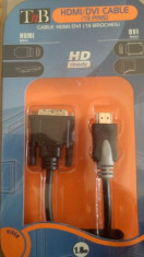 CABLU/ADAPTOR DVI-HDMI 0.15M ***TnB foto
