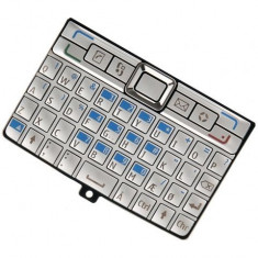 Tastatura qwerty Nokia E61i argintie ORIGINALA foto