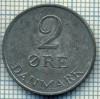 2932 MONEDA - DANEMARCA - 2 ORE - anul 1969 -starea care se vede