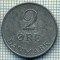 2932 MONEDA - DANEMARCA - 2 ORE - anul 1969 -starea care se vede